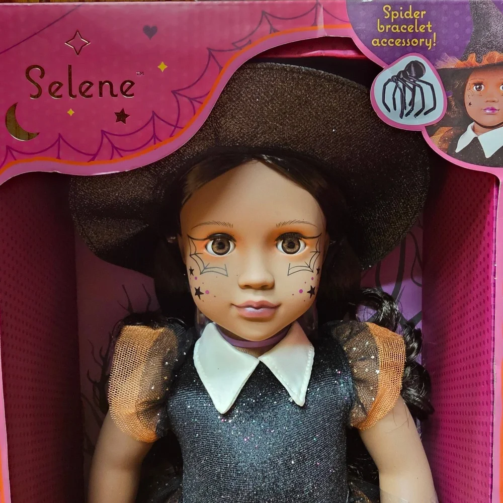 New Our Generation Selene Halloween Collectible Doll 18